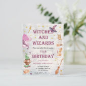 De tovenaar van de getuige Magische Uitnodiging va (Staand voorkant)