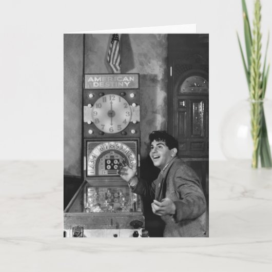 De Tovenaar van het flipperspel: jaren '40 Kaart (Voorkant)