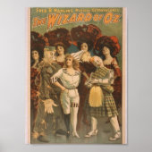 De tovenaar van het Theater van de Retro van Oz Poster (Voorkant)