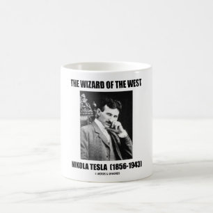 De tovenaar van het Westen (Nikola Tesla) Koffiemok