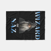 De tovenaar van Naz Reid Fleece Deken (Voorkant (Horizontaal))