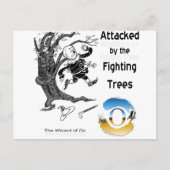 De Tovenaar van OZ Briefkaart (Voorkant)