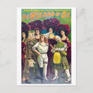 De Tovenaar van Oz Briefkaart