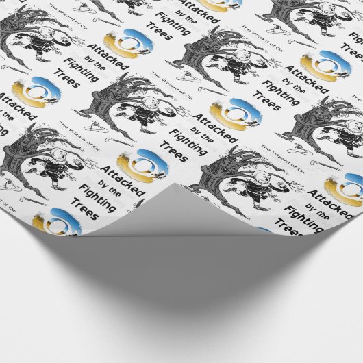 De Tovenaar van OZ Cadeaupapier (Hoek)