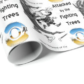 De Tovenaar van OZ Cadeaupapier (Rol Hoek)