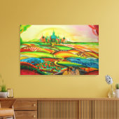 De Tovenaar van Oz Canvas Afdruk (Insitu (Woonkamer))