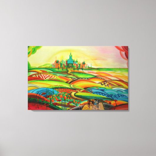 De Tovenaar van Oz Canvas Afdruk (Voorkant)