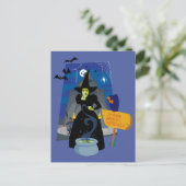 De Tovenaar van Oz™ | De goddeloze heks Briefkaart (Staand voorkant)
