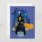 De Tovenaar van Oz™ | De goddeloze heks Briefkaart (Voorkant / Achterkant)