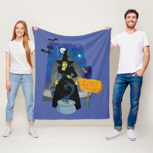 De Tovenaar van Oz™   De goddeloze heks Fleece Deken