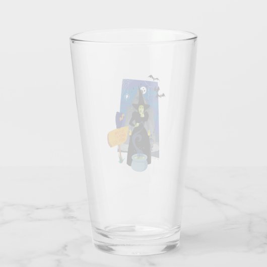 De Tovenaar van Oz™ | De goddeloze heks Glas (Achterkant)