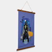 De Tovenaar van Oz™ | De goddeloze heks Hangend Wandkleed (Gebogen)
