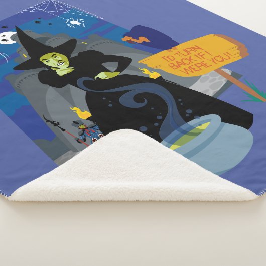 De Tovenaar van Oz™ | De goddeloze heks Sherpa Deken (3/4)