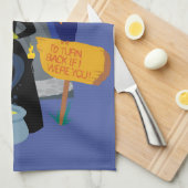 De Tovenaar van Oz™ | De goddeloze heks Theedoek (Quarter Fold)