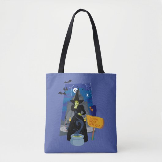 De Tovenaar van Oz™ | De goddeloze heks Tote Bag (Voorkant)