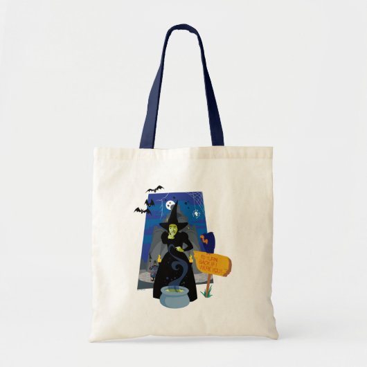 De Tovenaar van Oz™ | De goddeloze heks Tote Bag (Voorkant)