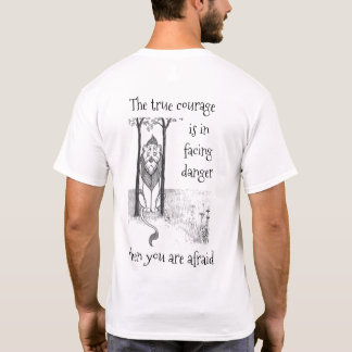 De Tovenaar van Oz - De ware moed T-shirt