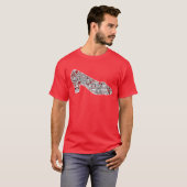 De tovenaar van Oz Doodle Art T-shirt (Voorkant volledig)