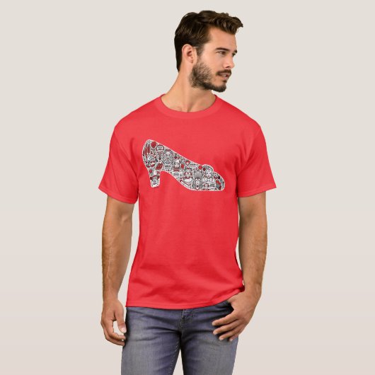 De tovenaar van Oz Doodle Art T-shirt (Voorkant volledig)