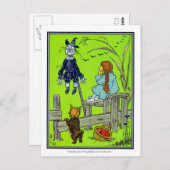 De tovenaar van OZ: Dorothy Gazed Thoughtful Briefkaart (Voorkant / Achterkant)