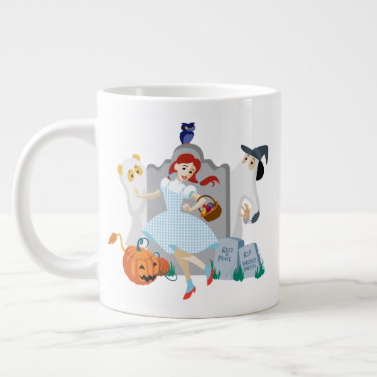 De Tovenaar van Oz™ | Dorothy Halloween Happy Danc Grote Koffiekop (Links)
