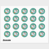De Tovenaar van Oz™ | Dorothy Halloween Happy Danc Ronde Sticker (Vel)