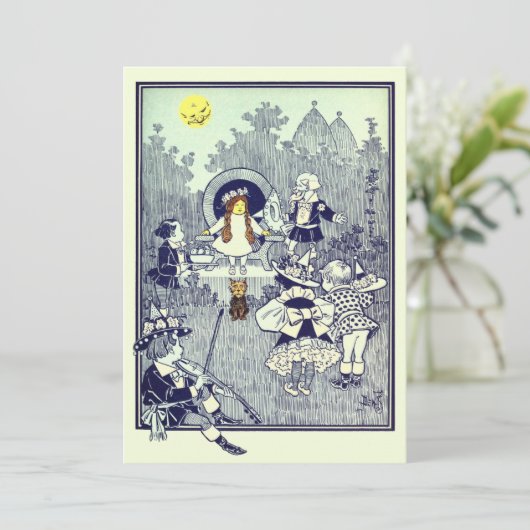 De Tovenaar van Oz, Dorothy ontmoet de Münchkins (Staand voorkant)