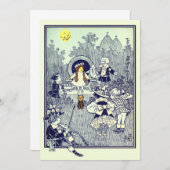 De  Tovenaar van Oz, Dorothy ontmoet de Münchkins (Voorkant / Achterkant)