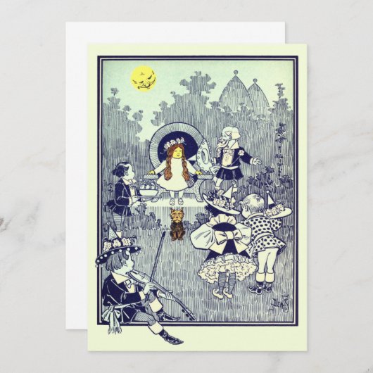 De Tovenaar van Oz, Dorothy ontmoet de Münchkins (Voorkant / Achterkant)