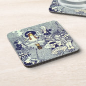 De  Tovenaar van Oz, Dorothy ontmoet de Münchkins Bier Onderzetter (Linkerzijde)