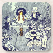 De  Tovenaar van Oz, Dorothy ontmoet de Münchkins Bier Onderzetter (Voorkant)