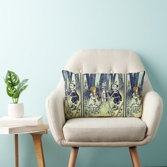 De  Tovenaar van Oz, Dorothy ontmoet de Tinman Kussen (Stoel)