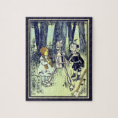 De  Tovenaar van Oz, Dorothy ontmoet de Tinman Legpuzzel (Verticaal)