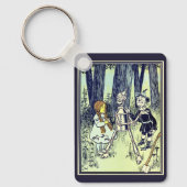 De  Tovenaar van Oz, Dorothy ontmoet de Tinman Sleutelhanger (Voorkant)