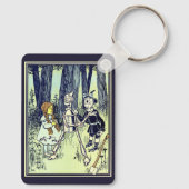 De  Tovenaar van Oz, Dorothy ontmoet de Tinman Sleutelhanger (Achterkant)