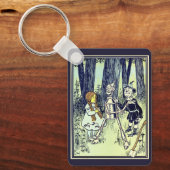 De  Tovenaar van Oz, Dorothy ontmoet de Tinman Sleutelhanger (Voorkant)