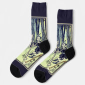 De  Tovenaar van Oz, Dorothy ontmoet de Tinman Sokken (Links)