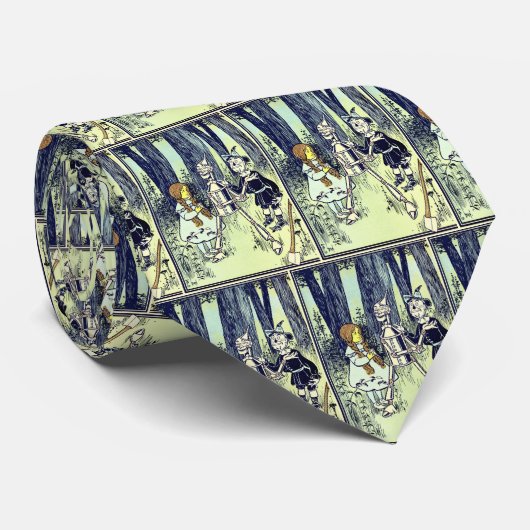 De  Tovenaar van Oz, Dorothy ontmoet de Tinman Stropdas (Opgerold)