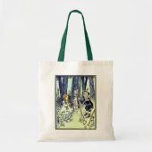 De  Tovenaar van Oz, Dorothy ontmoet de Tinman Tote Bag (Voorkant)