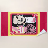 De Tovenaar Van Oz™ | Dorothy™ & Toto™ - Hond Mens Strandlaken (Voorkant)