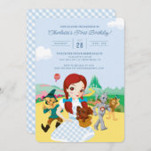 De Tovenaar van Oz Eerste Uitnodiging van de Dag v (Voorkant / Achterkant)