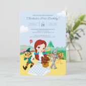 De Tovenaar van Oz Eerste Uitnodiging van de Dag v (Staand voorkant)