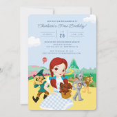 De Tovenaar van Oz Eerste Uitnodiging van de Dag v (Voorkant)