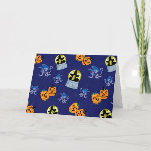 De Tovenaar van Oz™   Halloween Boze Heks Patroon Kaart