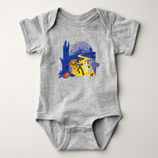 De Tovenaar Van Oz™ | Halloween Spoken Forest Romper (Voorkant)