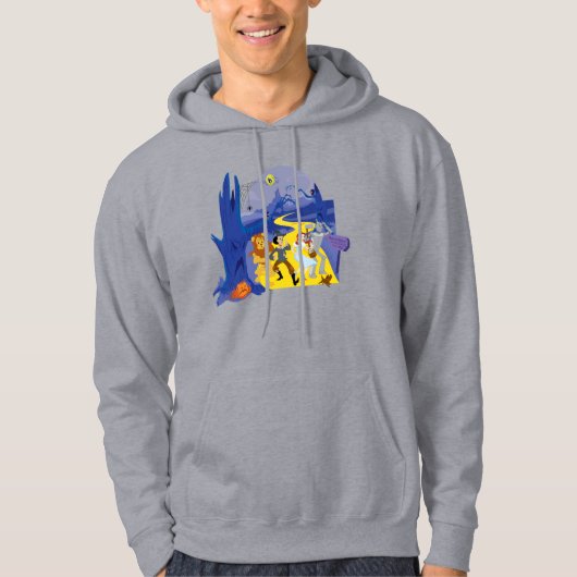 De Tovenaar van Oz™ | Halloween spookbos Hoodie (Voorkant)