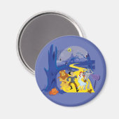 De Tovenaar van Oz™ | Halloween spookbos Magneet (Voorkant / Achterkant)