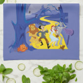 De Tovenaar van Oz™ | Halloween spookbos Theedoek (Gevouwen)