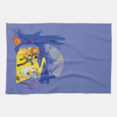 De Tovenaar van Oz™ | Halloween spookbos Theedoek (Horizontaal)