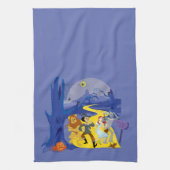 De Tovenaar van Oz™ | Halloween spookbos Theedoek (Verticaal)